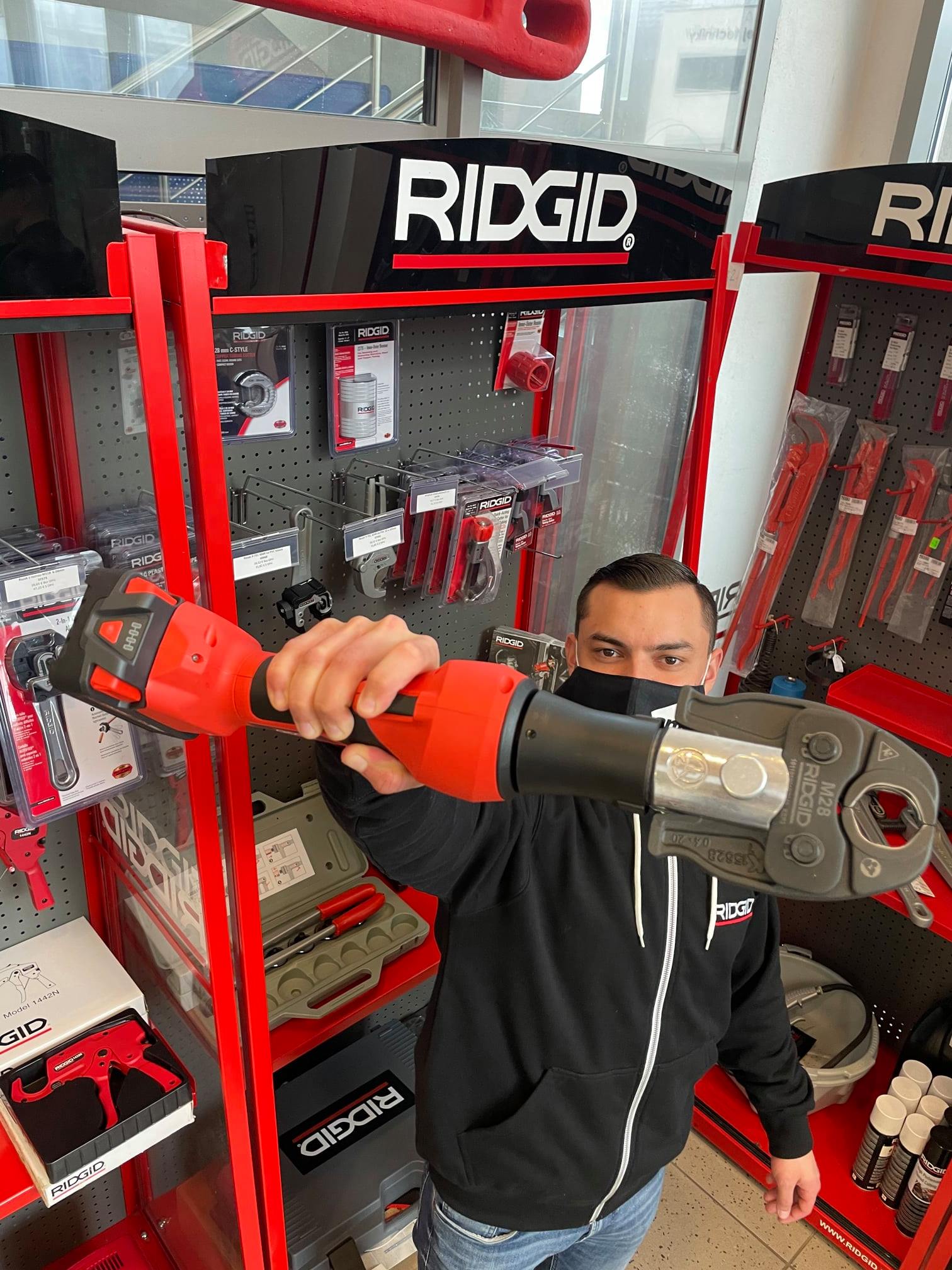 Lisovacka RIDGID, lisovacie kliešte RIDGID